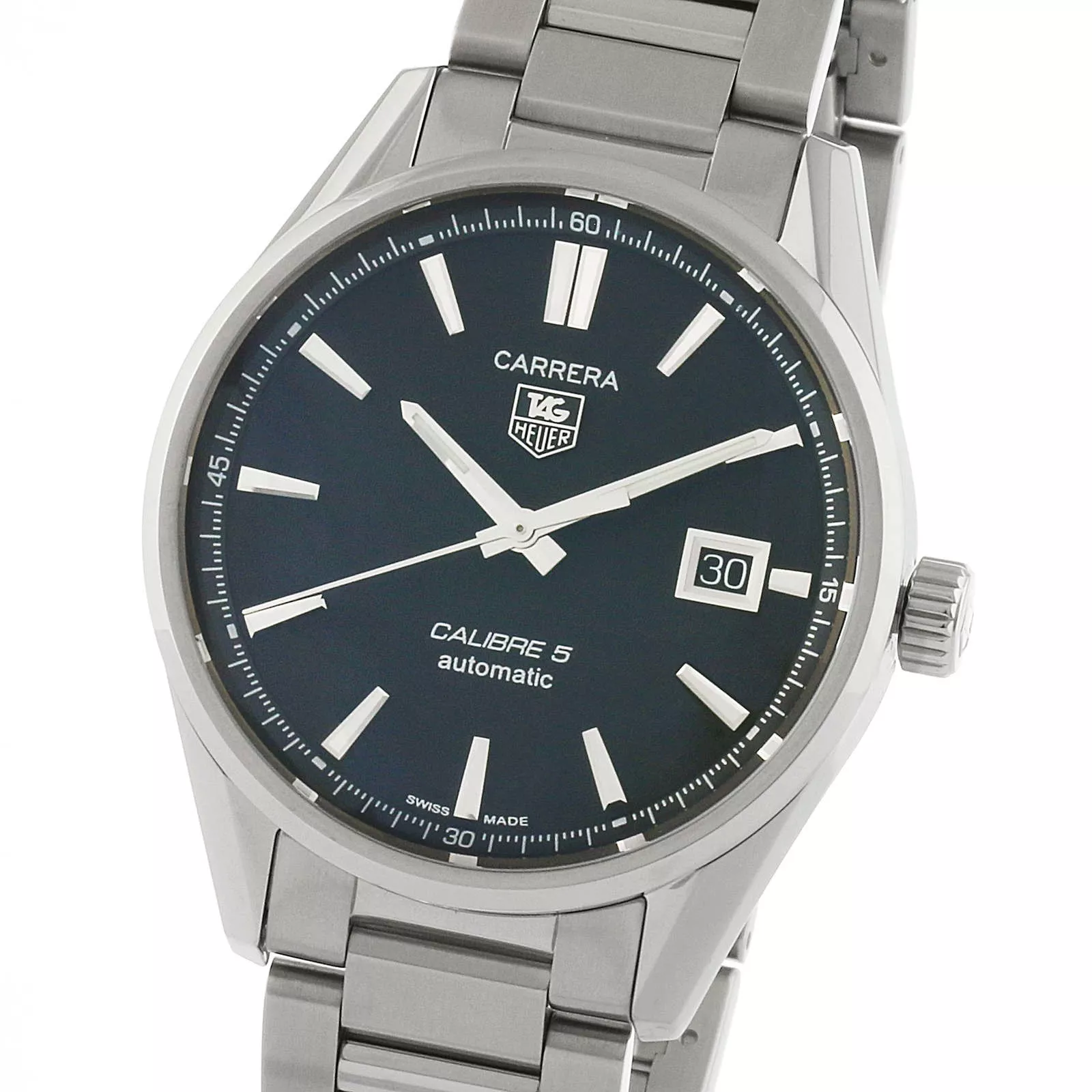 Rolex copies cheap TAG Heuer Carrera Calibre 5 39mm Mens Watch WAR211A.BA0782 0124