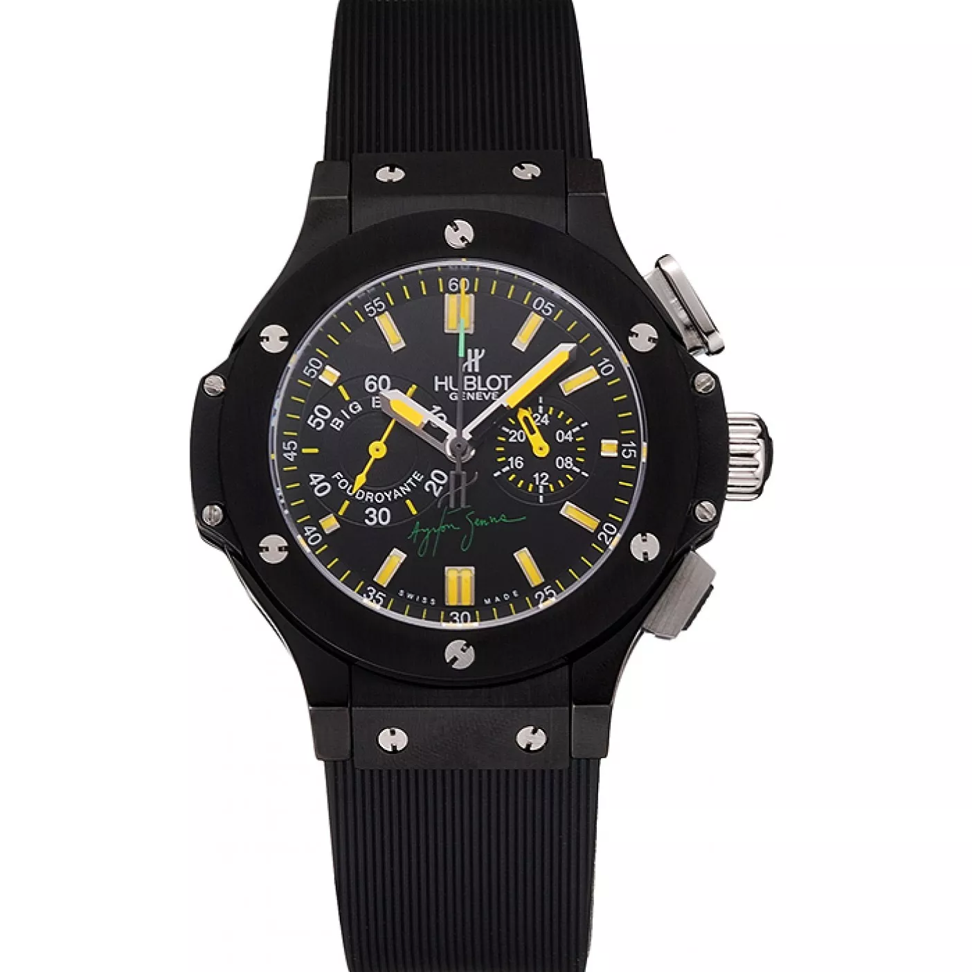 AAA replica watch Hublot Big Bang Foudroyante Senna 0127