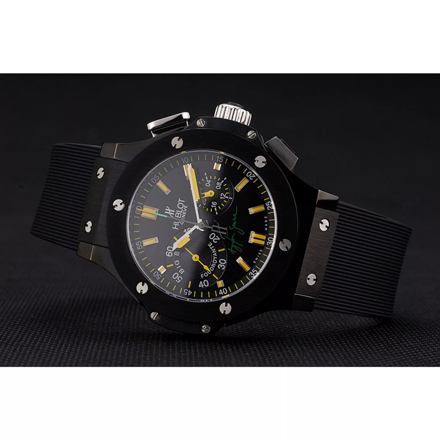 AAA replica watch Hublot Big Bang Foudroyante Senna 0127