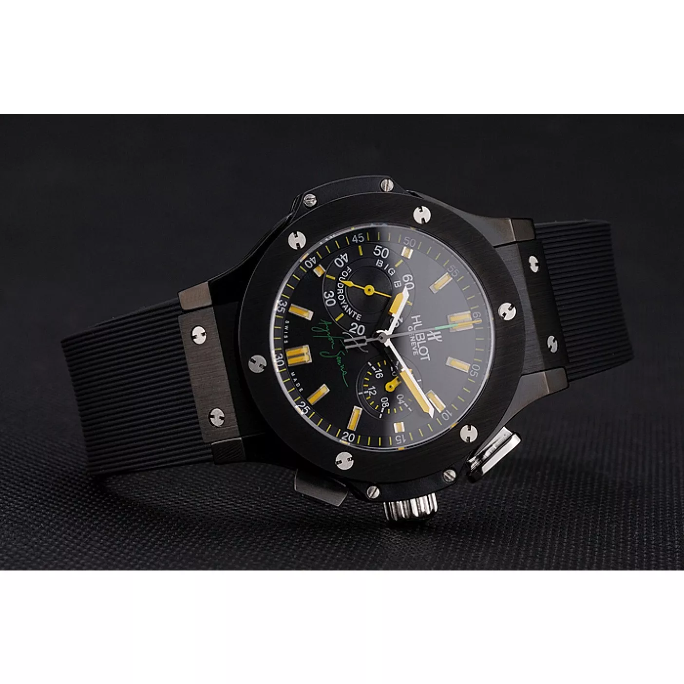 AAA replica watch Hublot Big Bang Foudroyante Senna 0127