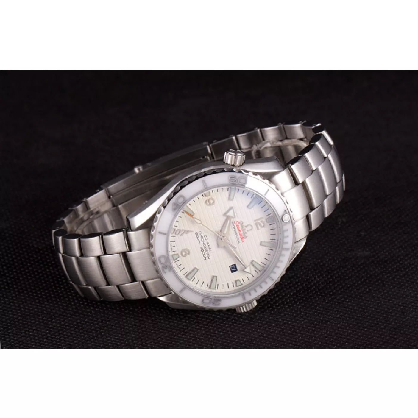 Good copy rolex watches Swiss Omega James Bond Skyfall White Dial and White Bezel som76 621409 0119