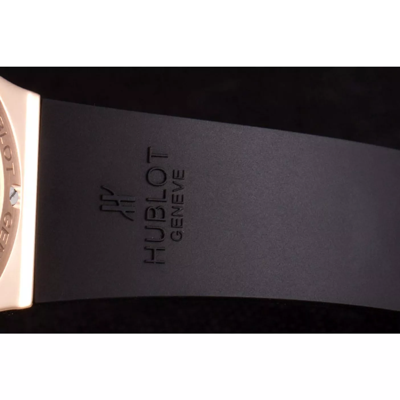 Good copy rolex watches Swiss Hublot Classic Fusion Black Dial Rose Gold shb08 621401 0117