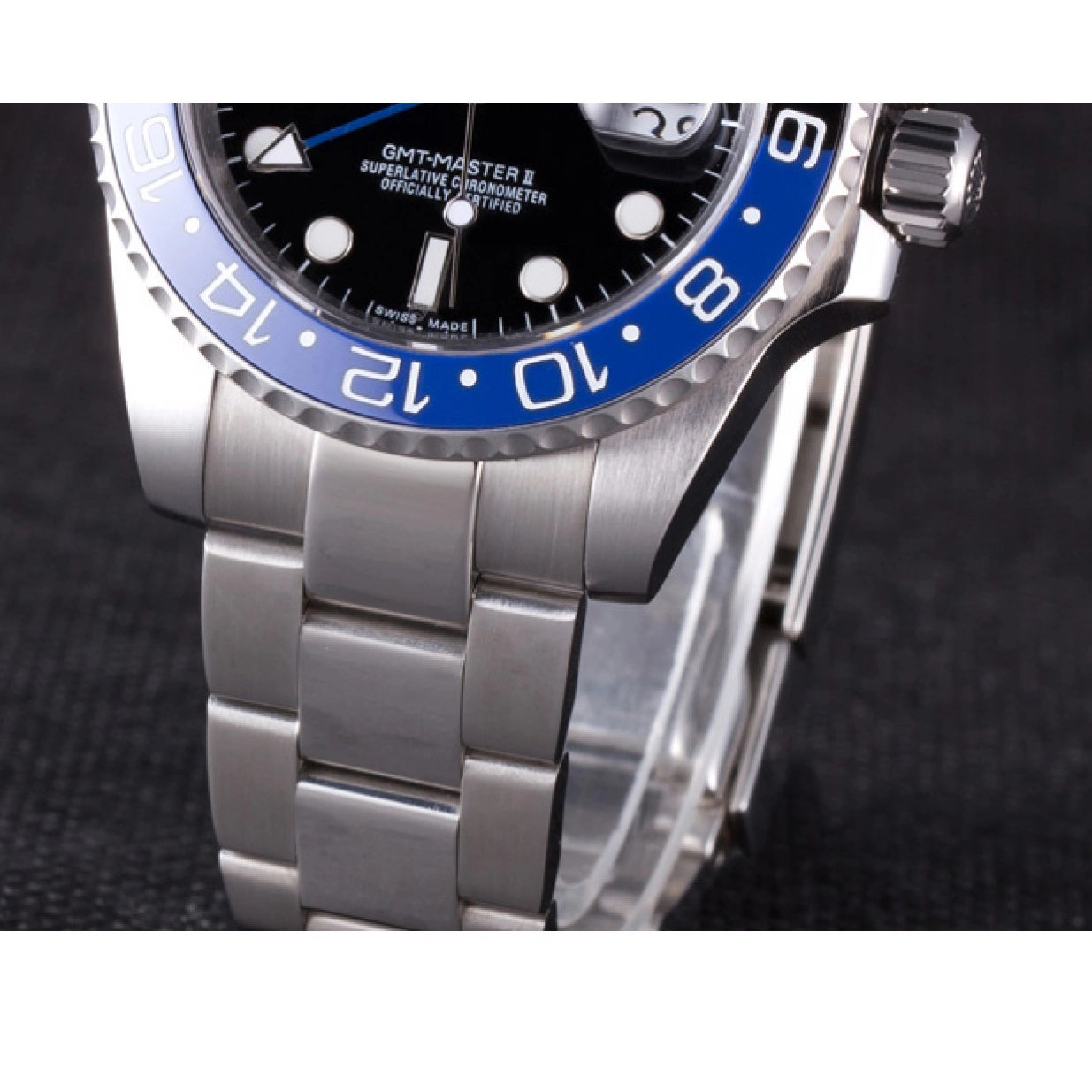 Rolex copies cheap Brushed Collection Stainless Steel Master 621492 Rolex Oyster GMT II Band 0221