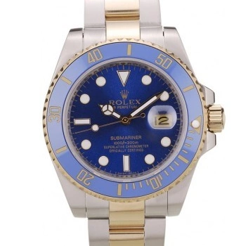 Rolex aaa copy Bezel 98230 Blue Dial Submariner Blue Rolex 0225