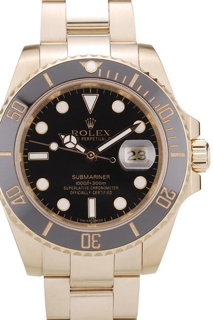 AAA replica watch Rolex Bezel Submariner Black 98231 Dial Ceramic Black 0218