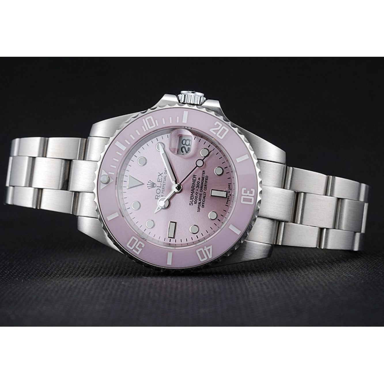 Good copy rolex watches Steel Dial Rolex Lilas Bracelet Submariner Stainless 1454155 0215