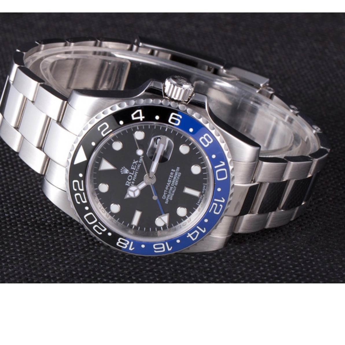 Rolex copies cheap Brushed Collection Stainless Steel Master 621492 Rolex Oyster GMT II Band 0221