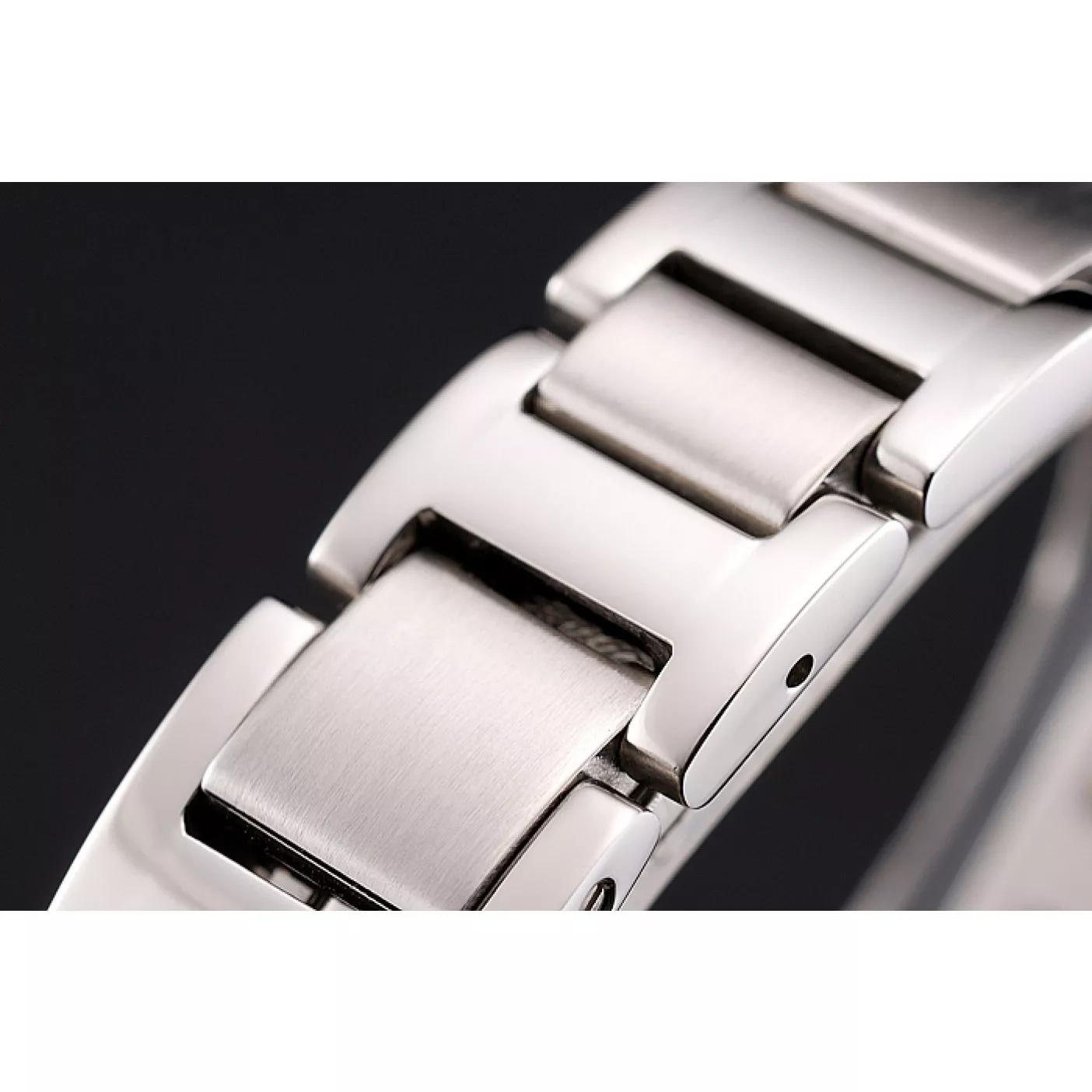 Rolex aaa copy Cartier Ballon Bleu 30mm White Dial Stainless Steel Case Two Tone Bracelet 0204