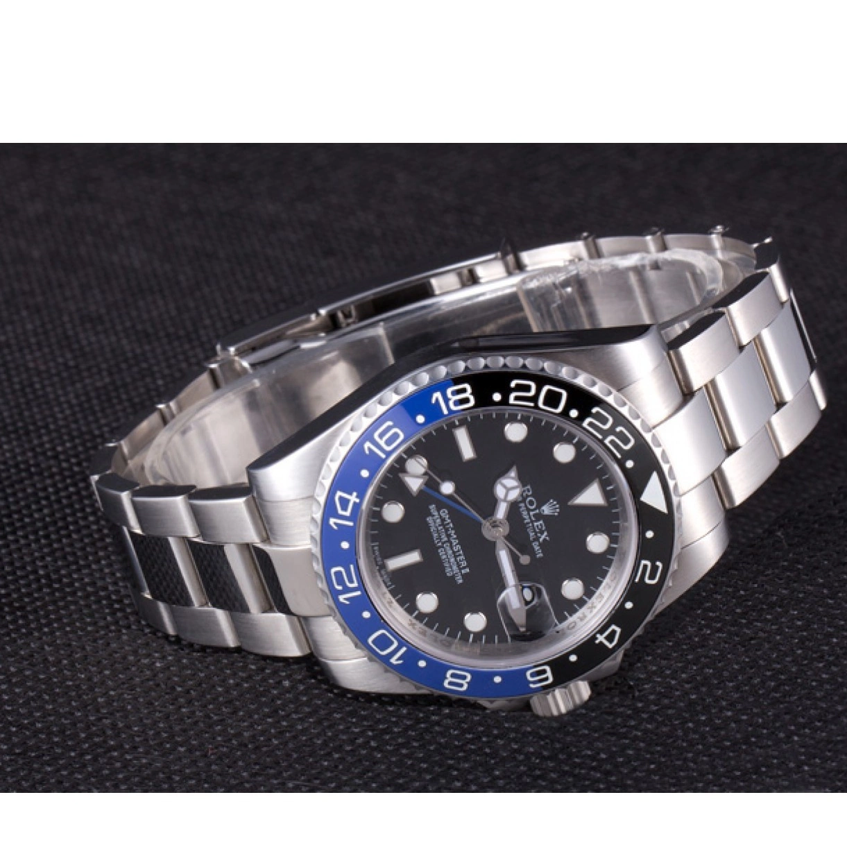 Rolex copies cheap Brushed Collection Stainless Steel Master 621492 Rolex Oyster GMT II Band 0221