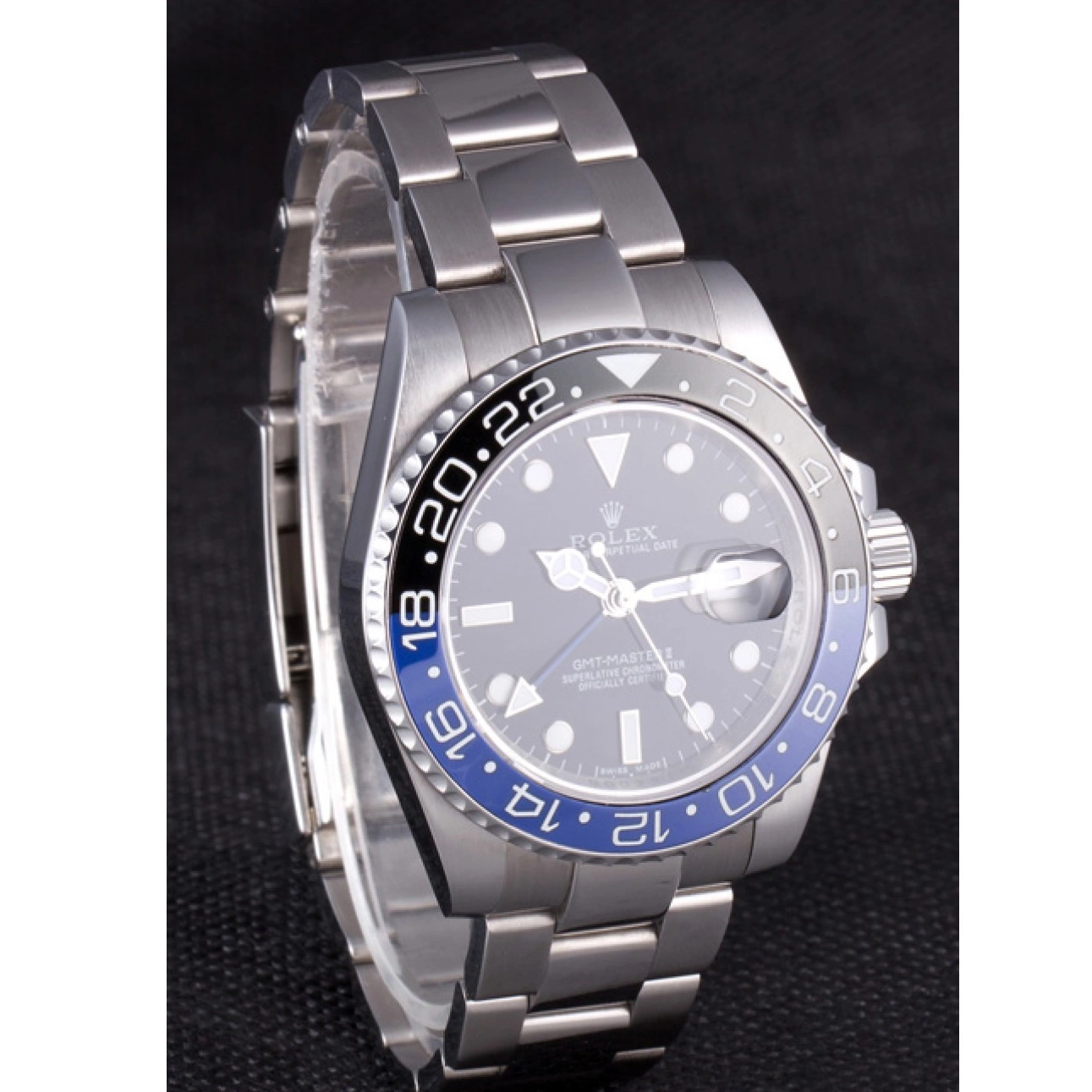 Rolex copies cheap Brushed Collection Stainless Steel Master 621492 Rolex Oyster GMT II Band 0221