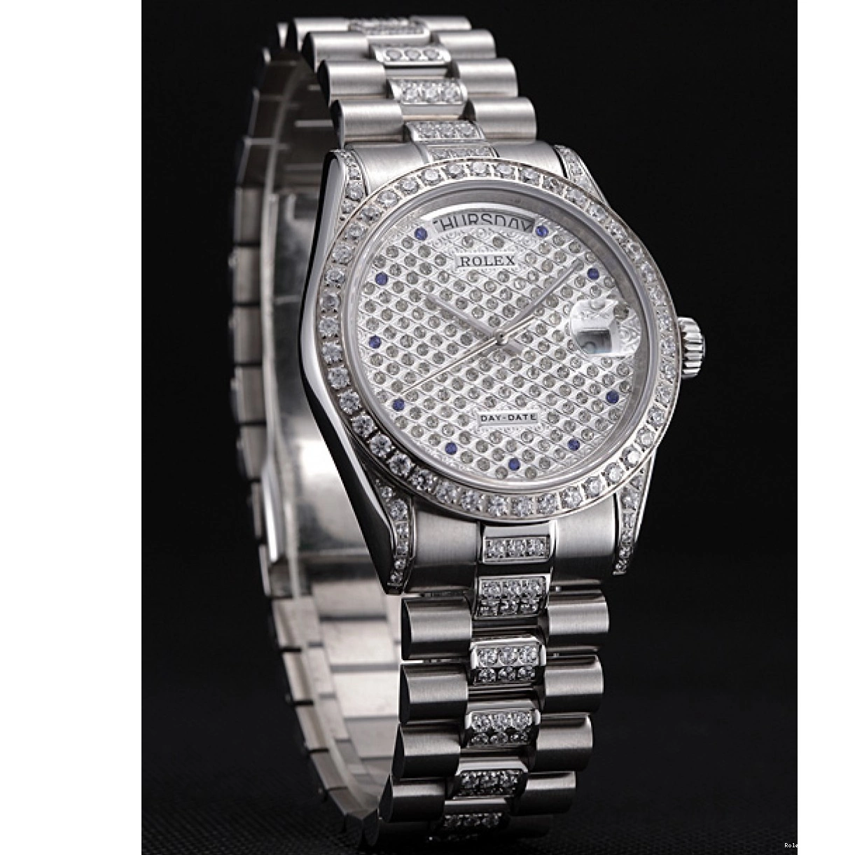 Rolex aaa copy Diamonds-srl182 Day-Date Rolex Swiss 621612 0217